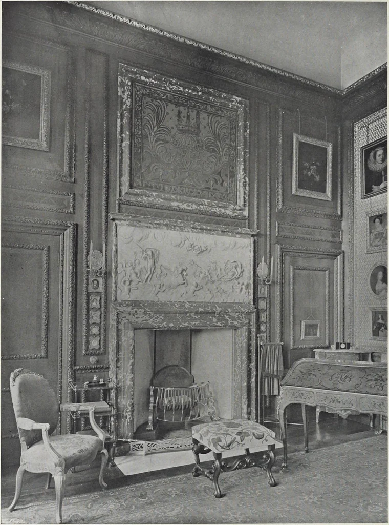 An illustration from Grinling Gibbons and the woodwork of his age (1648-1720), 1914, leaf 237
