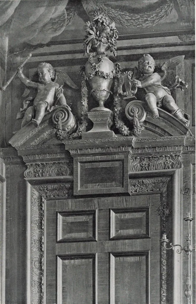 An illustration from Grinling Gibbons and the woodwork of his age (1648-1720), 1914, leaf 246