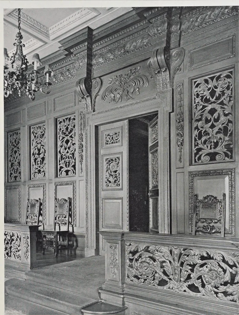 An illustration from Grinling Gibbons and the woodwork of his age (1648-1720), 1914, leaf 248