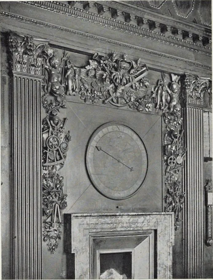 An illustration from Grinling Gibbons and the woodwork of his age (1648-1720), 1914, leaf 259