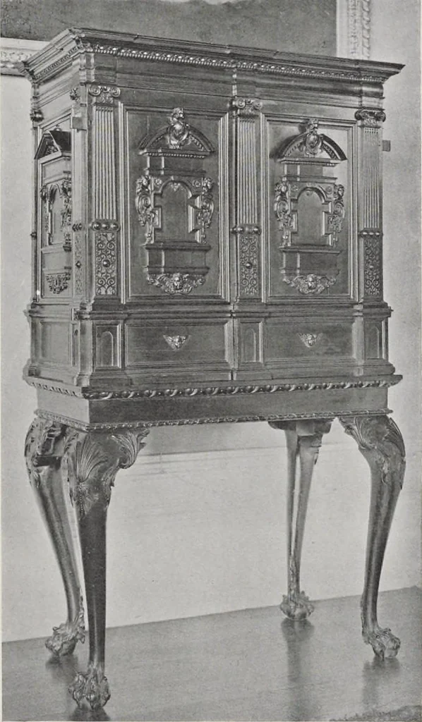 An illustration from Grinling Gibbons and the woodwork of his age (1648-1720), 1914, leaf 26