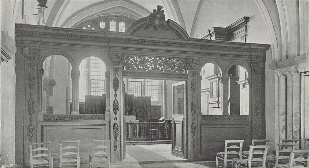 An illustration from Grinling Gibbons and the woodwork of his age (1648-1720), 1914, leaf 29