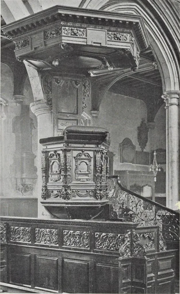 An illustration from Grinling Gibbons and the woodwork of his age (1648-1720), 1914, leaf 35