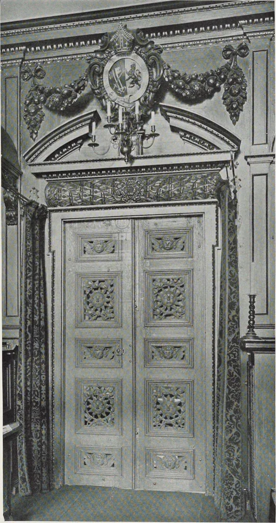 An illustration from Grinling Gibbons and the woodwork of his age (1648-1720), 1914, leaf 42