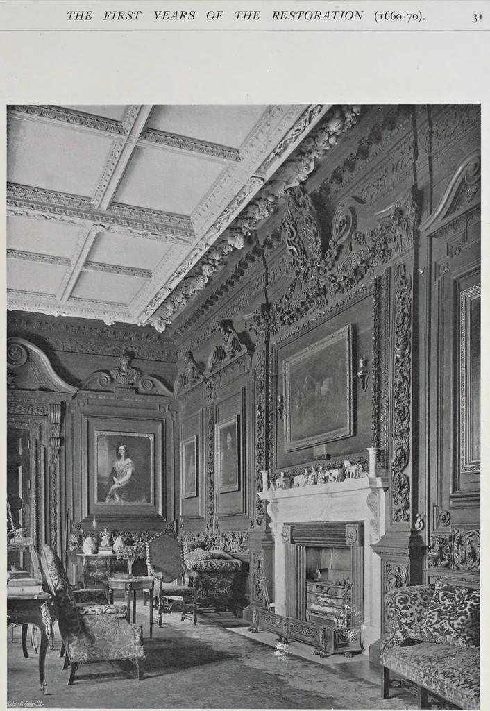 An illustration from Grinling Gibbons and the woodwork of his age (1648-1720), 1914, leaf 48