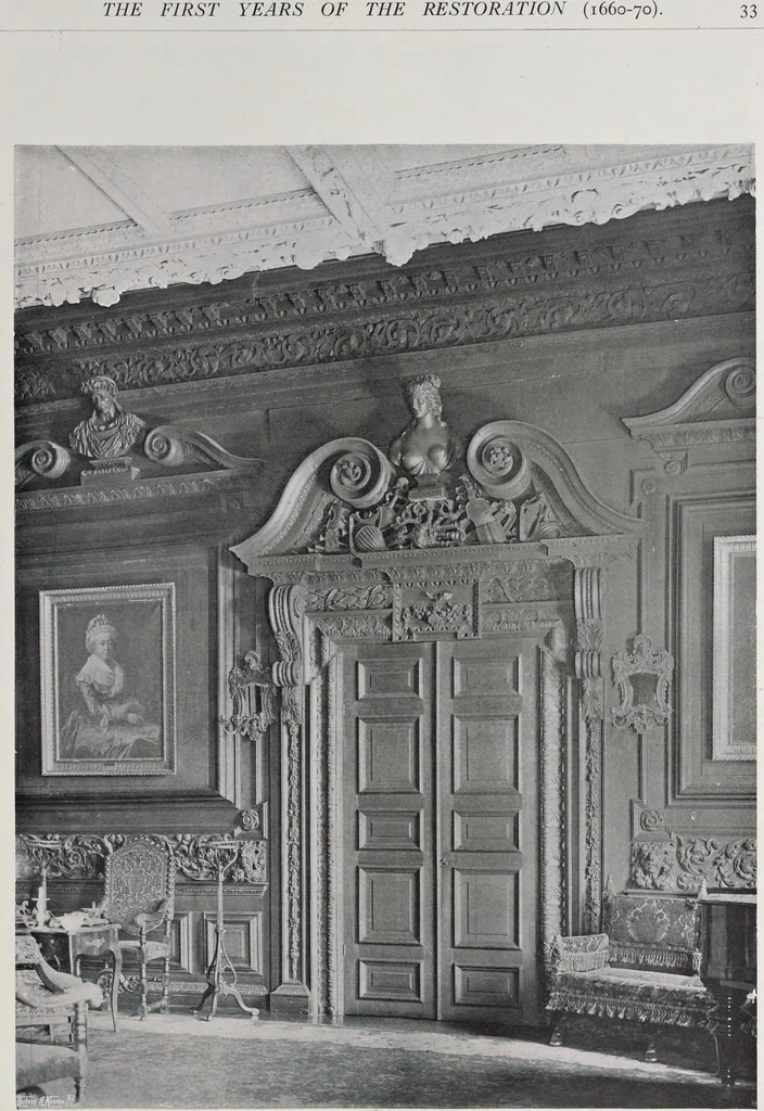 An illustration from Grinling Gibbons and the woodwork of his age (1648-1720), 1914, leaf 50
