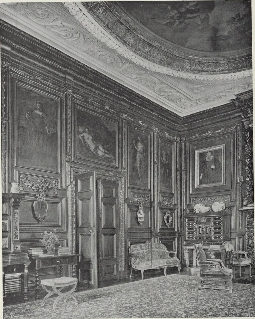 An illustration from Grinling Gibbons and the woodwork of his age (1648-1720), 1914, leaf 51