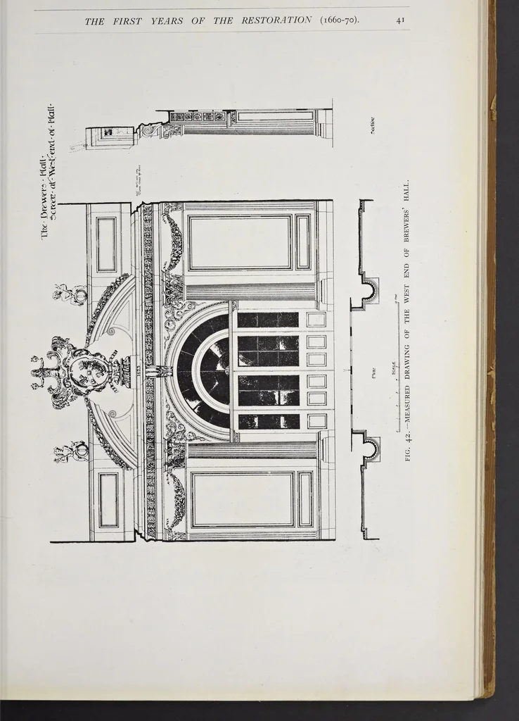 An illustration from Grinling Gibbons and the woodwork of his age (1648-1720), 1914, leaf 58