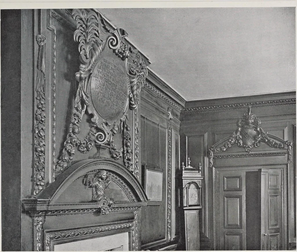 An illustration from Grinling Gibbons and the woodwork of his age (1648-1720), 1914, leaf 60