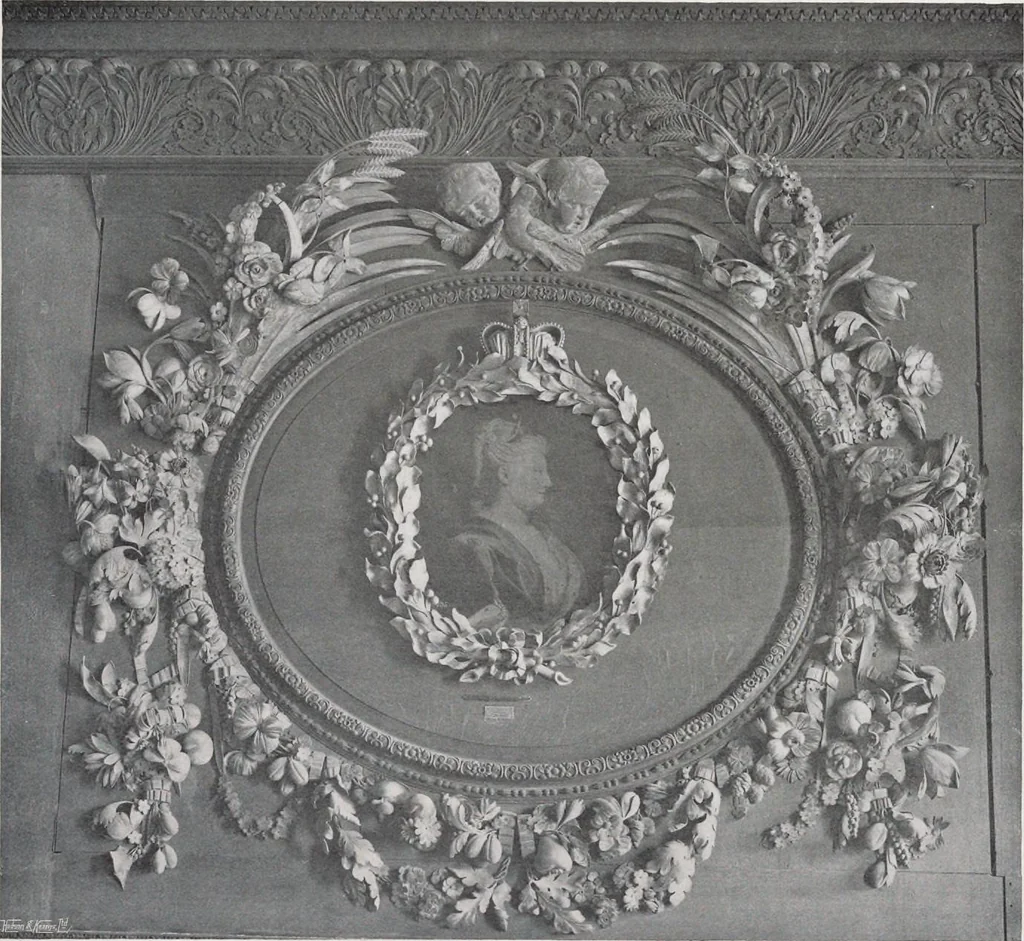 An illustration from Grinling Gibbons and the woodwork of his age (1648-1720), 1914, leaf 66