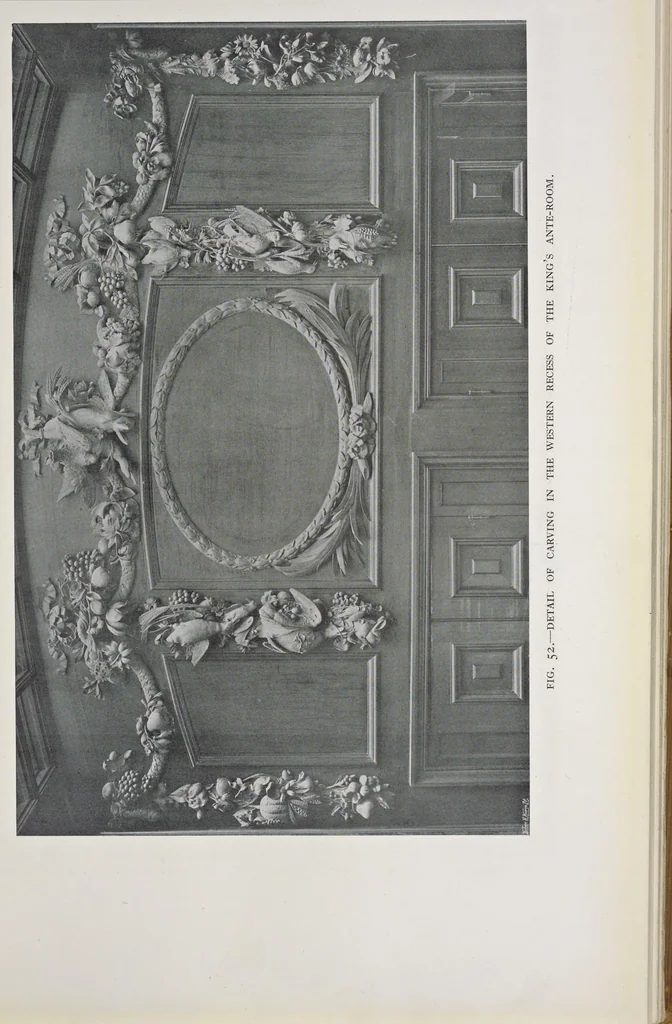 An illustration from Grinling Gibbons and the woodwork of his age (1648-1720), 1914, leaf 76