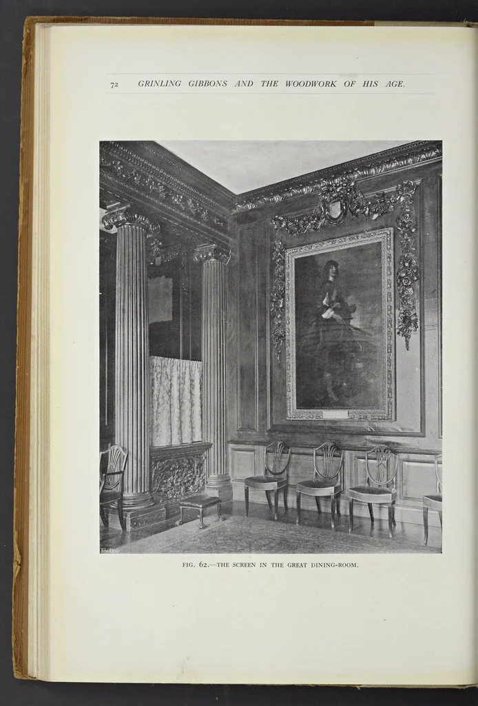 An illustration from Grinling Gibbons and the woodwork of his age (1648-1720), 1914, leaf 89