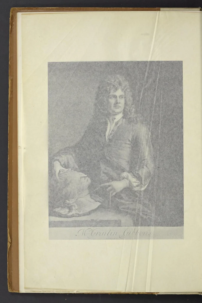 An illustration from Grinling Gibbons and the woodwork of his age (1648-1720), 1914, leaf 9