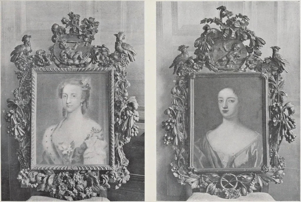 An illustration from Grinling Gibbons and the woodwork of his age (1648-1720), 1914, leaf 94