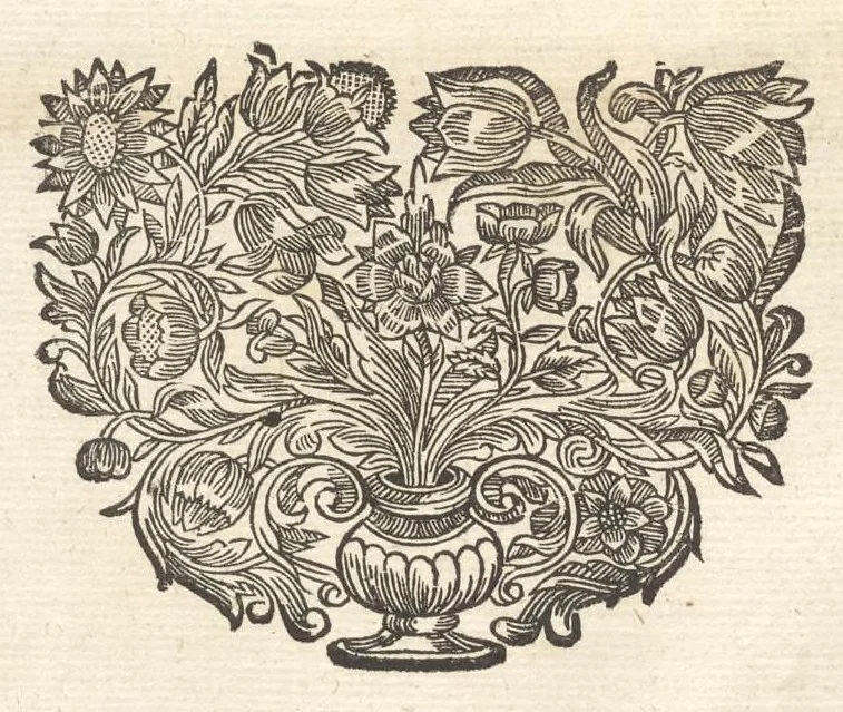 An illustration from Excellentium familiarum in Gallia genealogiae : a prima earundem origine usque ad praesens aevum deductae et notis historicis, quibus memorabilia regni Galliae, regumque et clarorum toga et sago virorum facta moresque ac dignitates recensentur, illustratae, cum iconibus insignium & indicibus necessariis, 1687, leaf 547