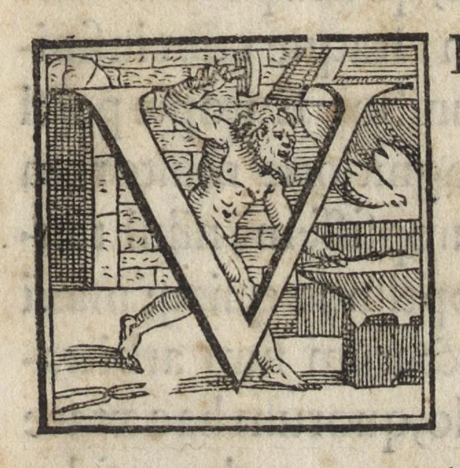 An illustration from Ex libris XXIII commentariorvm in vetera imperatorvm Romanorvm nvmismata Aeneae Vici liber primus, 1560, leaf 8