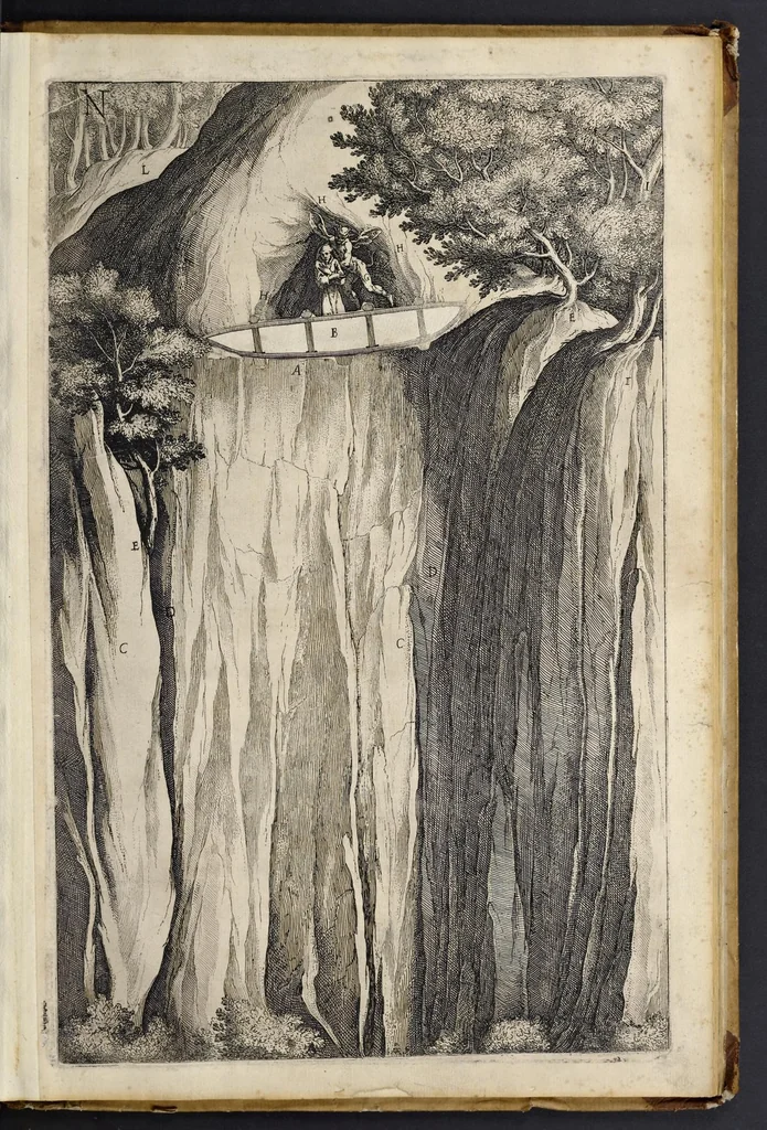 An illustration from Descrizione del sacro monte della Vernia, 1612, leaf 62