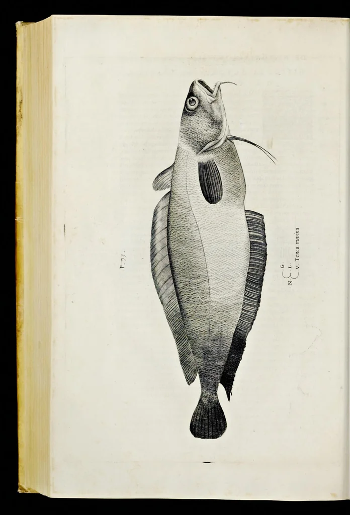 An illustration from Aqvatilium animalivm historiæ, liber primvs : cum eorvmdem formis, ære excvsis, 1554, leaf 481