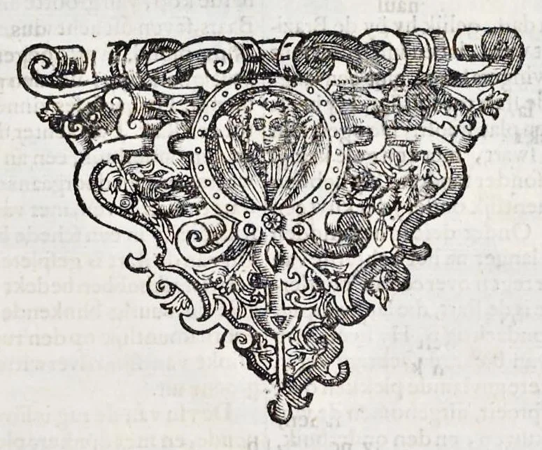 An illustration from I. Jonstons Naeukeurige beschryving van de natuur der vier-voetige dieren, vissen en bloedlooze water-dieren, vogelen, kronkel-dieren, slangen en draken, 1660, leaf 878