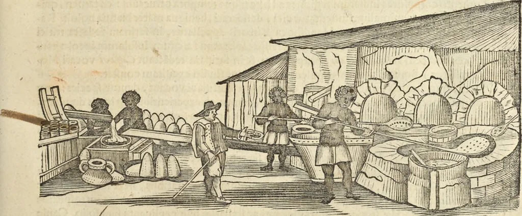 An illustration from Historia naturalis Brasiliae, : auspicio et beneficio illustriss. I. Mauritii Com. Nassau ... adornata : in qua non tantum plantæ et animalia, sed et indigenarum morbi, ingenia et mores describuntur et iconibus supra quingentas illustrantur, 1648, leaf 68