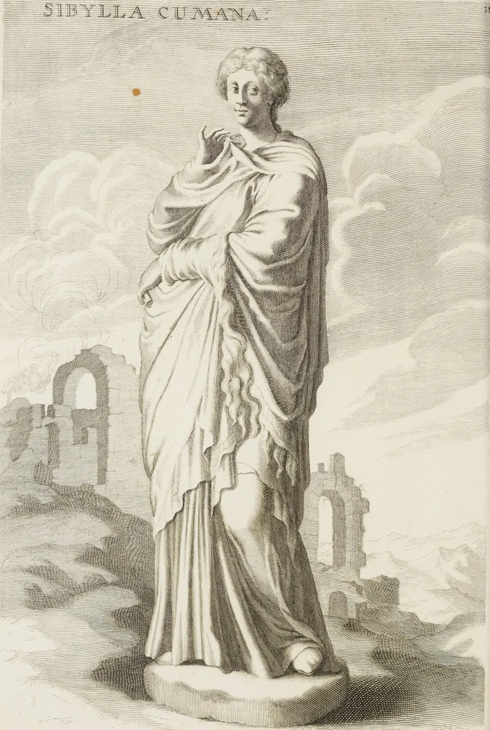 An illustration from Sculpturae veteris admiranda, sive, Delineatio vera perfectissimarum eminentissimarumque statuarum : unà cum artis hujus nobilissimae theoria ... : Carolo Ludovico, comiti Palat. Rheni ... consecrata à Joachimo de Sandrart in Stockau, 1680, leaf 109
