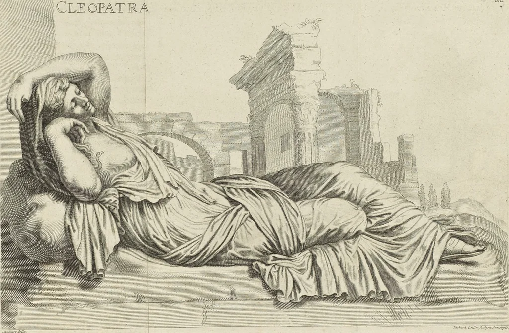 An illustration from Sculpturae veteris admiranda, sive, Delineatio vera perfectissimarum eminentissimarumque statuarum : unà cum artis hujus nobilissimae theoria ... : Carolo Ludovico, comiti Palat. Rheni ... consecrata à Joachimo de Sandrart in Stockau, 1680, leaf 133