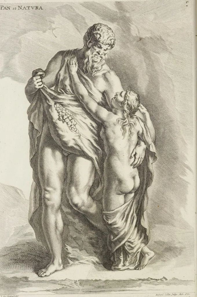 An illustration from Sculpturae veteris admiranda, sive, Delineatio vera perfectissimarum eminentissimarumque statuarum : unà cum artis hujus nobilissimae theoria ... : Carolo Ludovico, comiti Palat. Rheni ... consecrata à Joachimo de Sandrart in Stockau, 1680, leaf 189