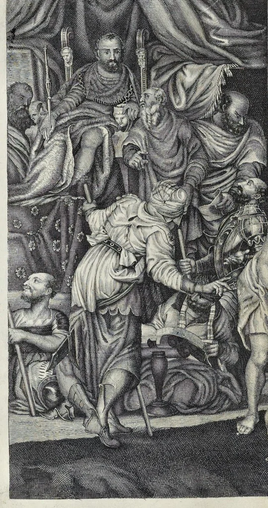 An illustration from Pitture scelte e dichiarate, 1691, leaf 109