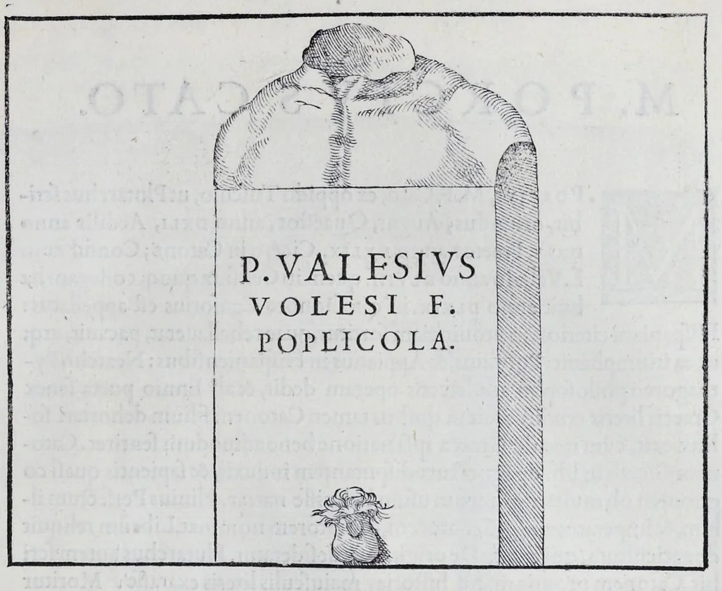 An illustration from Imagines et elogia virorum illustrium et eruditor ex antiquis lapidibus et nomismatib., 1570, leaf 20