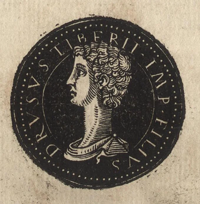 An illustration from Epitome thesavri antiqvitatum : hoc est, IMPP Rom. orientalium & occidentalium iconum, ex antiquis numismatibus quàm fidelissimè deliniatarum, 1553, leaf 111