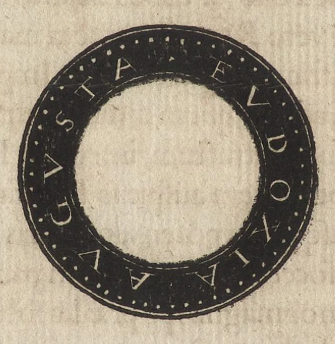 An illustration from Epitome thesavri antiqvitatum : hoc est, IMPP Rom. orientalium & occidentalium iconum, ex antiquis numismatibus quàm fidelissimè deliniatarum, 1553, leaf 297