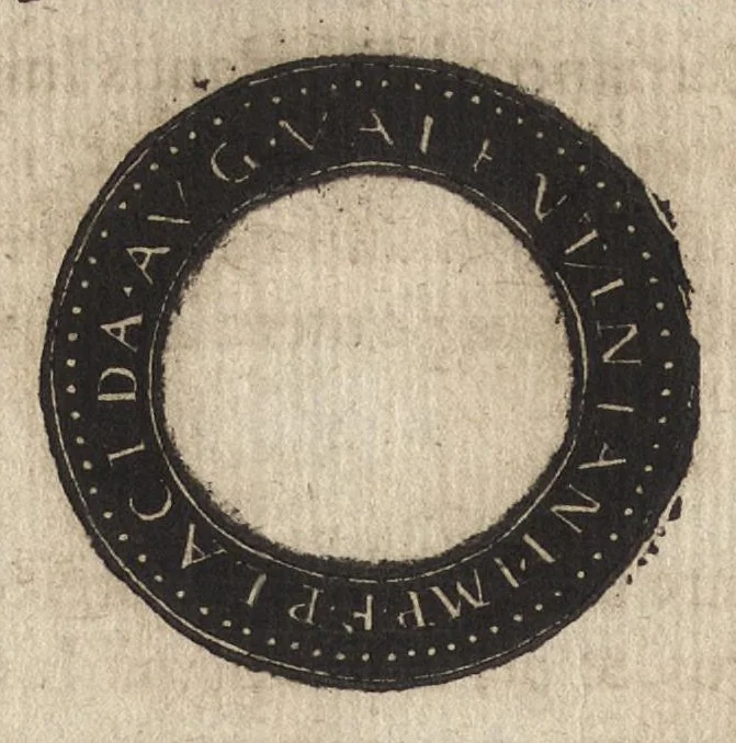 An illustration from Epitome thesavri antiqvitatum : hoc est, IMPP Rom. orientalium & occidentalium iconum, ex antiquis numismatibus quàm fidelissimè deliniatarum, 1553, leaf 309