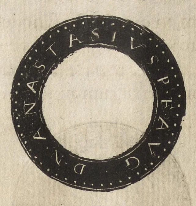 An illustration from Epitome thesavri antiqvitatum : hoc est, IMPP Rom. orientalium & occidentalium iconum, ex antiquis numismatibus quàm fidelissimè deliniatarum, 1553, leaf 330