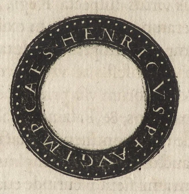 An illustration from Epitome thesavri antiqvitatum : hoc est, IMPP Rom. orientalium & occidentalium iconum, ex antiquis numismatibus quàm fidelissimè deliniatarum, 1553, leaf 375