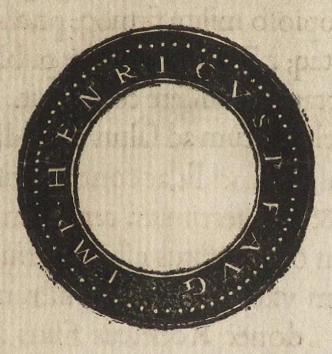 An illustration from Epitome thesavri antiqvitatum : hoc est, IMPP Rom. orientalium & occidentalium iconum, ex antiquis numismatibus quàm fidelissimè deliniatarum, 1553, leaf 398