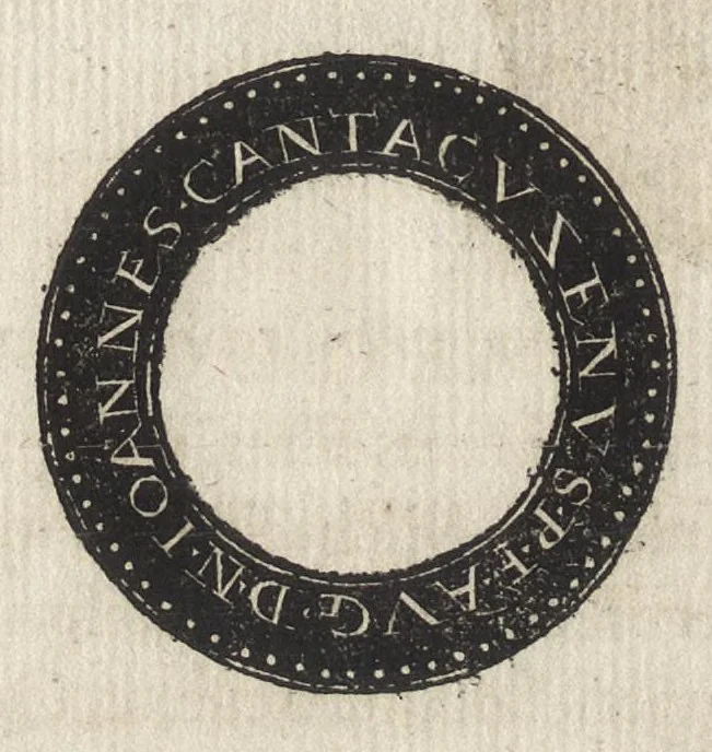 An illustration from Epitome thesavri antiqvitatum : hoc est, IMPP Rom. orientalium & occidentalium iconum, ex antiquis numismatibus quàm fidelissimè deliniatarum, 1553, leaf 425