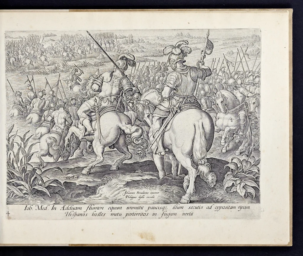 An illustration from Mediceae familiae rervm feliciter gestarvm victoriae et trivmphi, 1583, leaf 12