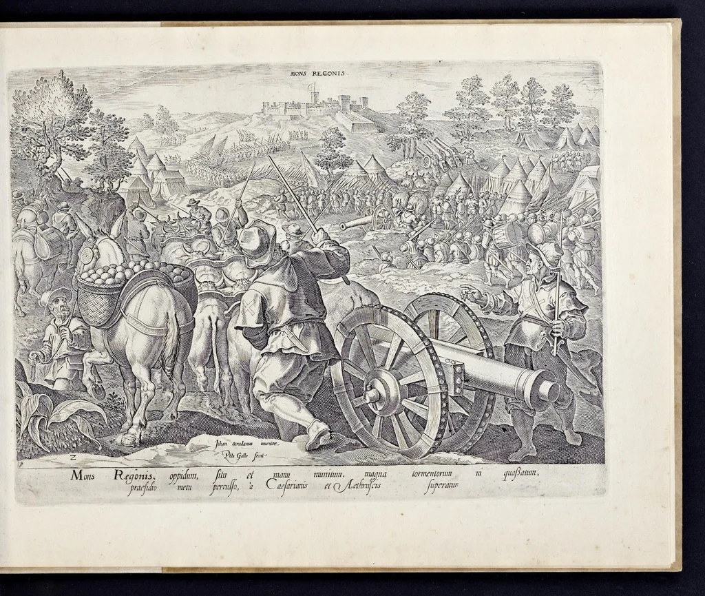 An illustration from Mediceae familiae rervm feliciter gestarvm victoriae et trivmphi, 1583, leaf 24