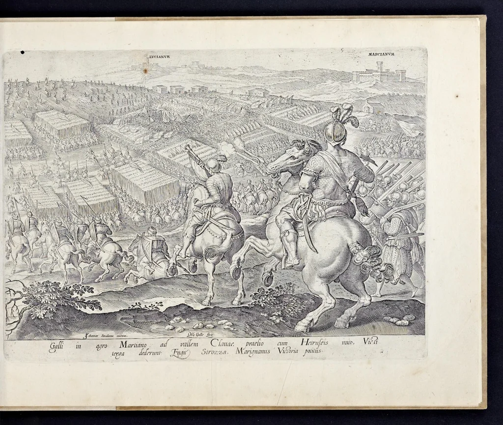 An illustration from Mediceae familiae rervm feliciter gestarvm victoriae et trivmphi, 1583, leaf 30