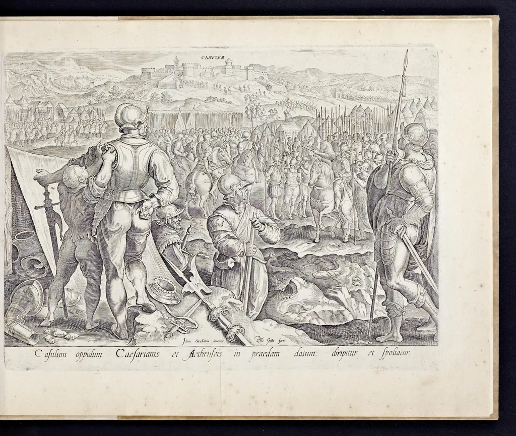 An illustration from Mediceae familiae rervm feliciter gestarvm victoriae et trivmphi, 1583, leaf 32