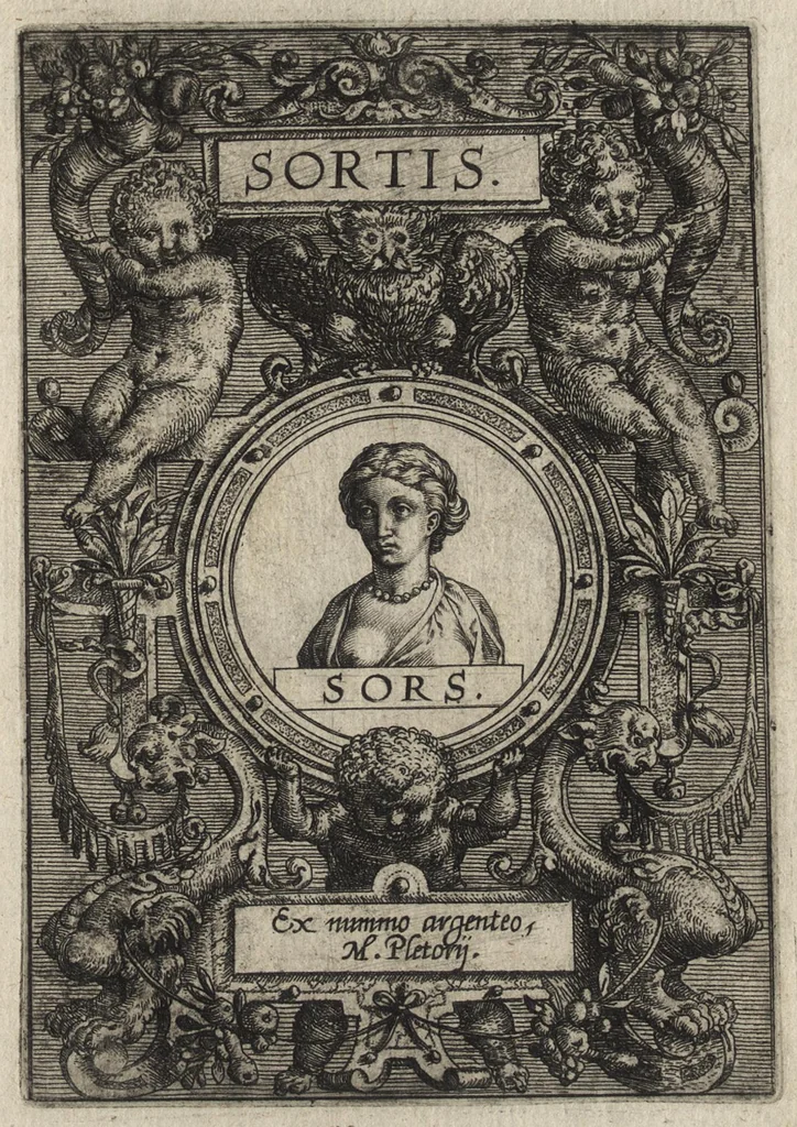 An illustration from Deorvm dearvmqve capita : ex vetustis numismatibus in gratiam antiquitatis studiosorum effigiata et edita : ex museo Abrahami Ortelii, 1582, leaf 114