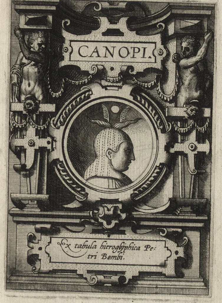 An illustration from Deorvm dearvmqve capita : ex vetustis numismatibus in gratiam antiquitatis studiosorum effigiata et edita : ex museo Abrahami Ortelii, 1582, leaf 24