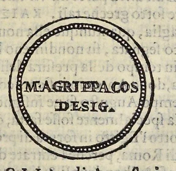 An illustration from Discorso di M. Sebastiano Erizzo sopra le medaglie de gli antichi : con la particolar dichiaratione di esse medaglie : nellaquale oltre all'istoria de gli imperadori romani, si contengono le imagini delle deità dei gentili, con le loro allegorie : & insieme vna varia & piena cognitione delle antichità, 1568, leaf 188