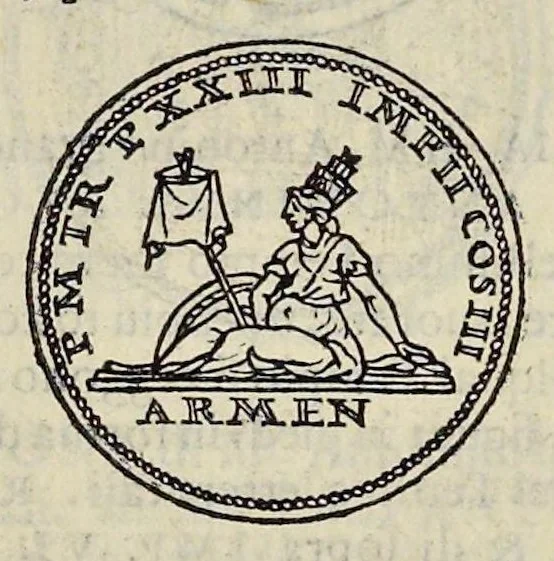 An illustration from Discorso di M. Sebastiano Erizzo sopra le medaglie de gli antichi : con la particolar dichiaratione di esse medaglie : nellaquale oltre all'istoria de gli imperadori romani, si contengono le imagini delle deità dei gentili, con le loro allegorie : & insieme vna varia & piena cognitione delle antichità, 1568, leaf 512