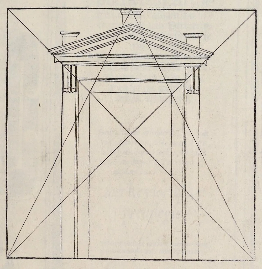An illustration from Den eersten [-tweeden, vijfsten] boeck van architecturen, 1553, leaf 32