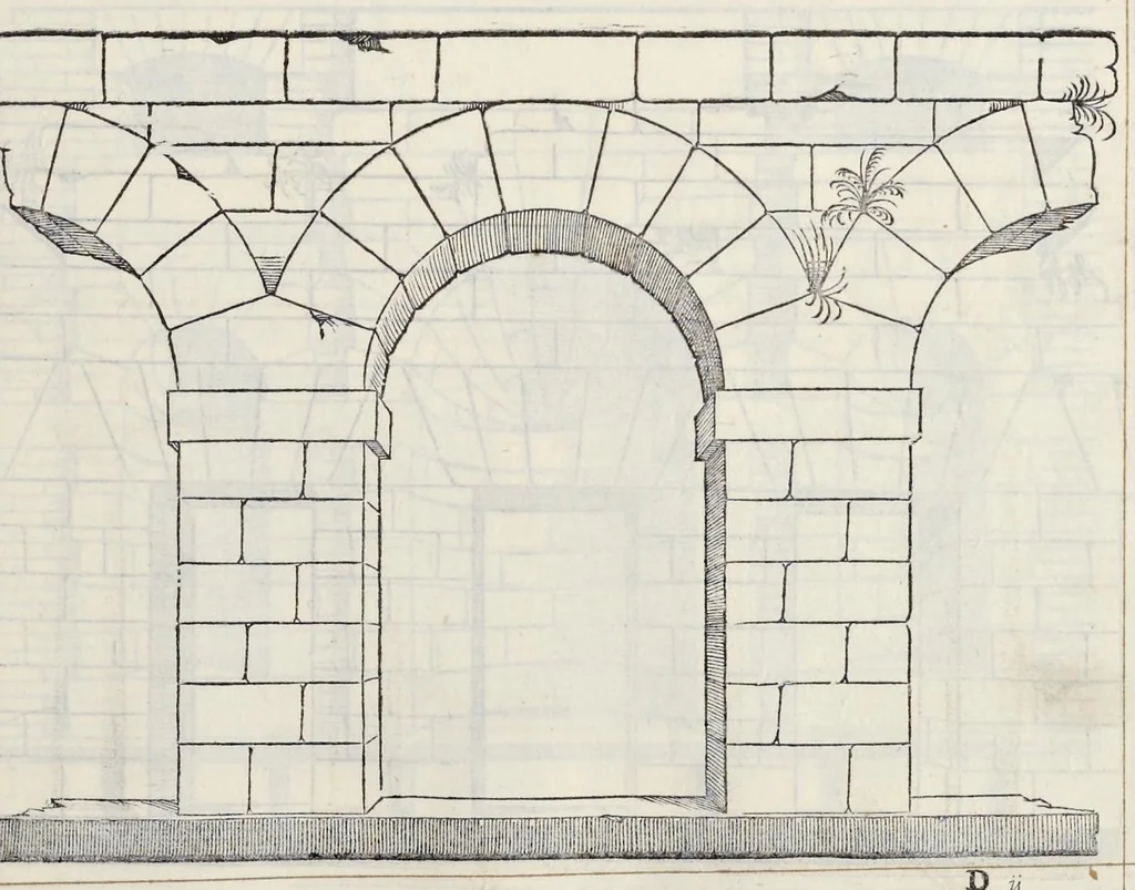 An illustration from Regole generali di architettvra sopra le cinqve maniere de gliedifici : cioè, thoscano, dorico, ionico, corinthio, e composito, con gliessempi de l'antiqvita, che per la maggior parte concordano con la dottrina di Vitrvvio, 1540, leaf 26