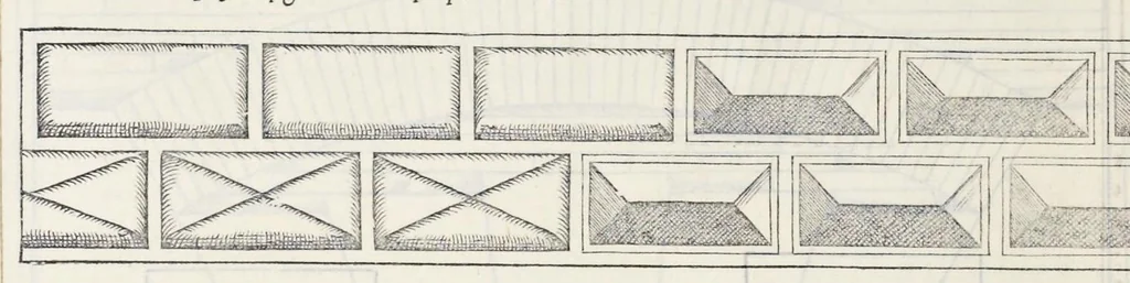 An illustration from Regole generali di architettvra sopra le cinqve maniere de gliedifici : cioè, thoscano, dorico, ionico, corinthio, e composito, con gliessempi de l'antiqvita, che per la maggior parte concordano con la dottrina di Vitrvvio, 1540, leaf 31