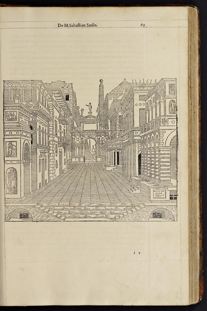 An illustration from Il primo [-secondo] libro d'architettura, 1545, leaf 150