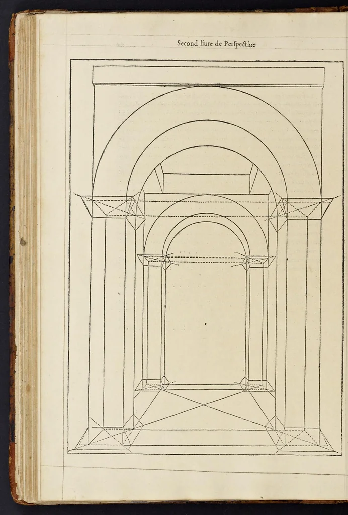 An illustration from Il primo [-secondo] libro d'architettura, 1545, leaf 99