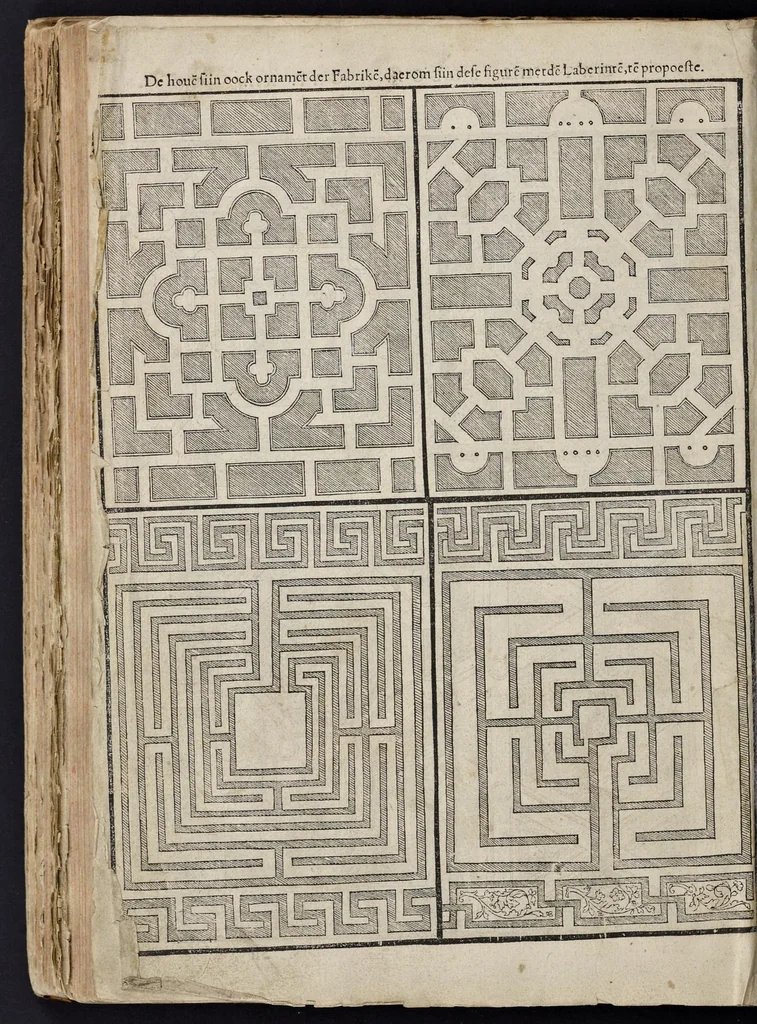 An illustration from Generale reglen der architectvren op de vyve manieren van edificien : te vveten Thvscana, Dorica, Ionica, Corinthia, ende composita, metden exemplen der antiqviteiten die int meeste deel concorderen metde leeringhe van Vitrvvio, 1539, leaf 141